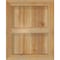 Ekena Millwork Framed Board-n-Batten Shutters, Rough Sawn Western Red Cedar, 16 1/8W x 20H, PR RBF06S16X020RWR - alternate 5